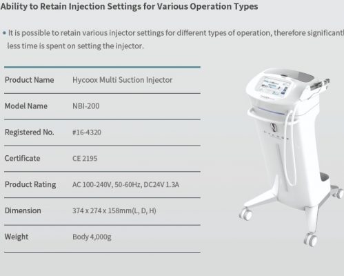 Hycoox Multi Suction Injector