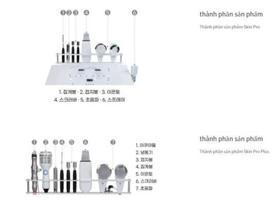 máy chăm sóc da hàn quốc skinpro plus